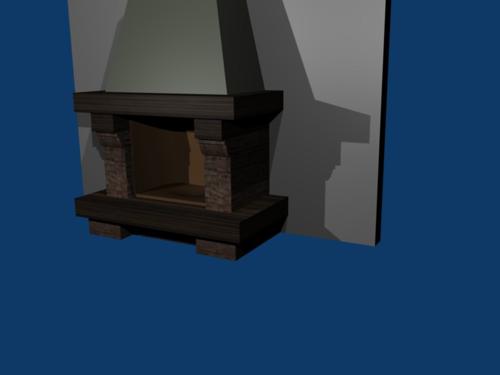 synthercat Vfx example fireplace