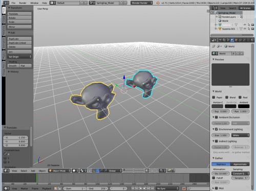 Modern Blender Theme