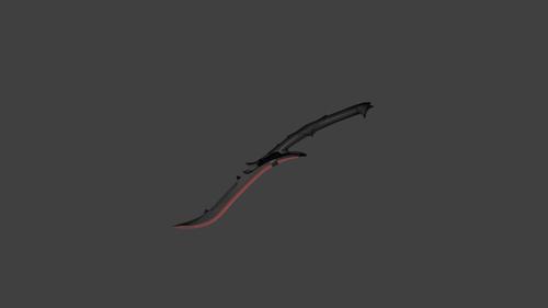Glowing Elven Sword