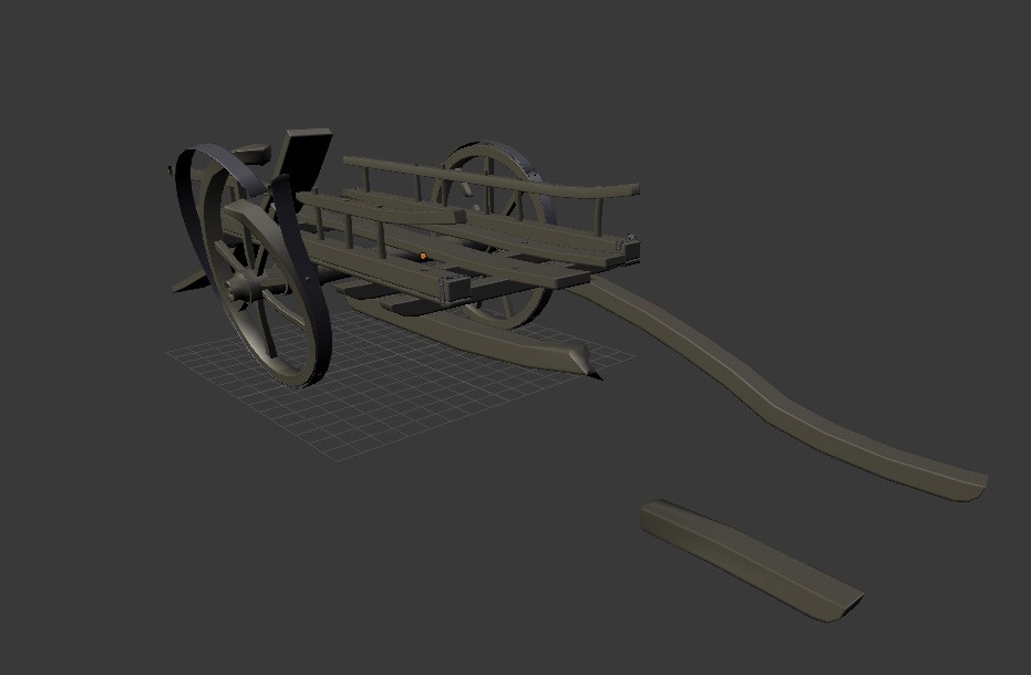 Broken-down cart 2