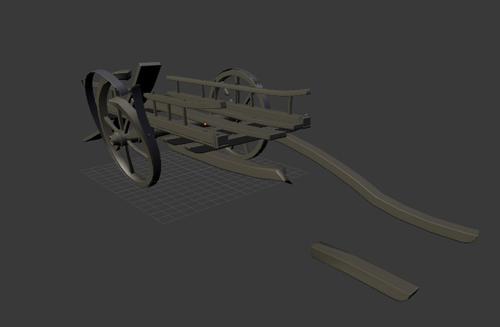 Broken-down cart 2