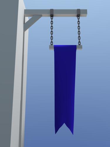 tomLhomme verticalFlag pole