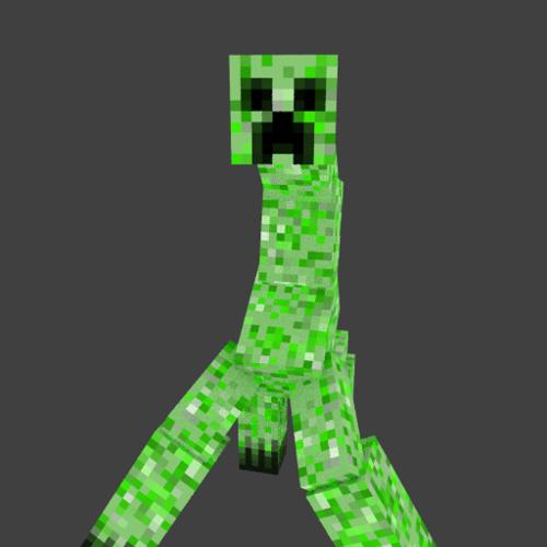 Minecraft Mutant Creeper Rig!