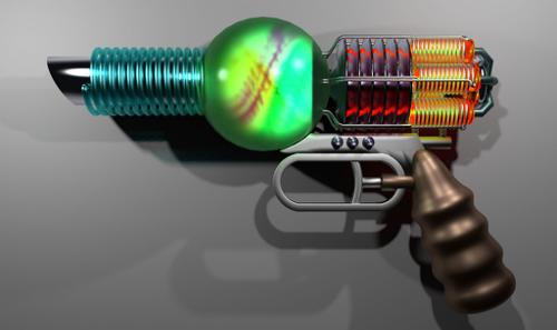Sci-Fi Space Pistol