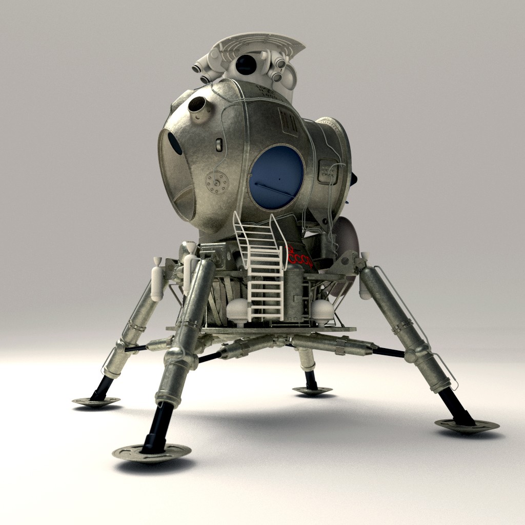 soviet lunar lander
