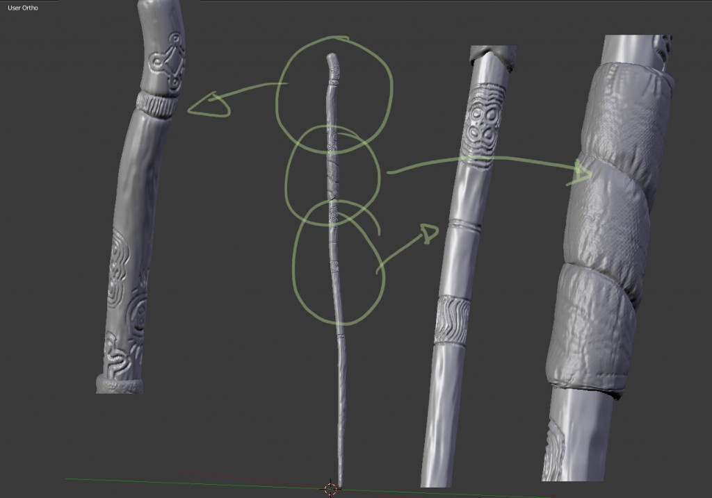 Stick for Durian