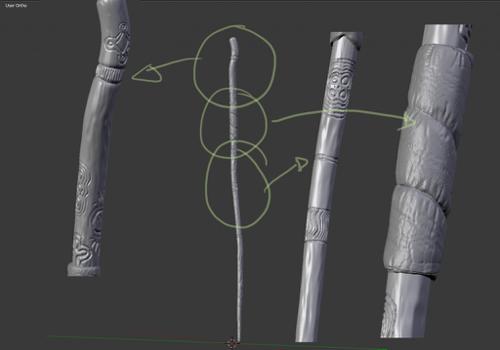Stick for Durian