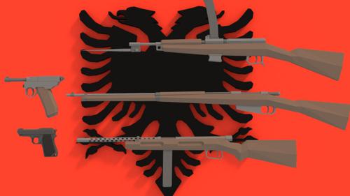 Albanian WW2 Weapons
