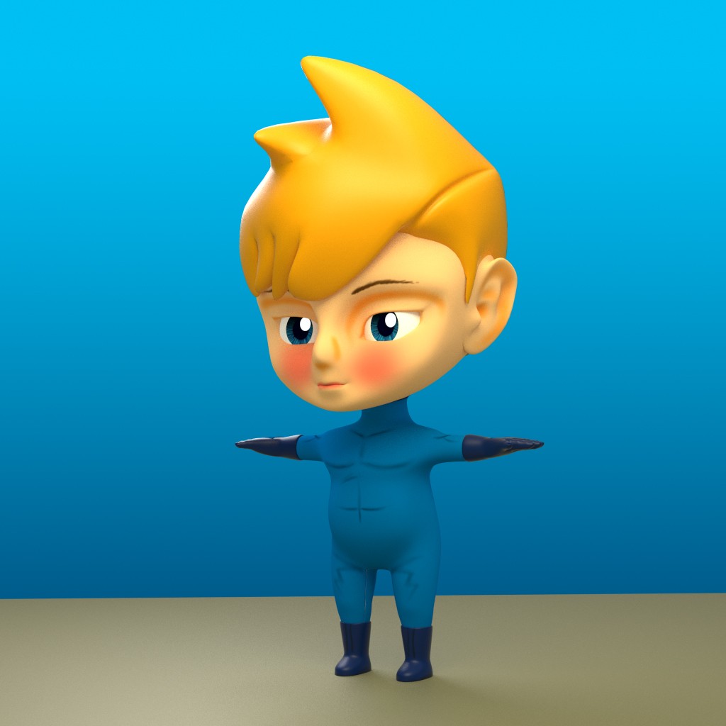 Chibi Male Character