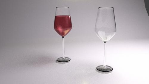 Glass of wine