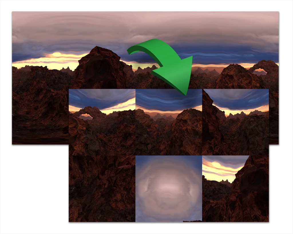 Cube Map Creation Toolkit (for rendering game environments)