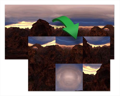 Cube Map Creation Toolkit (for rendering game environments)