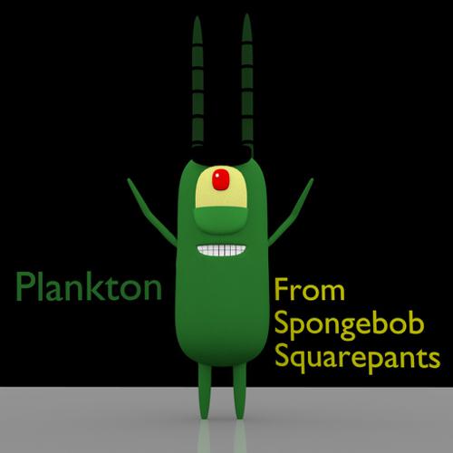 Plankton From Spongebob Squarepants