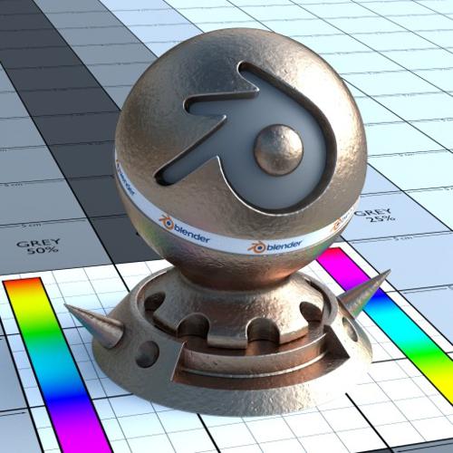 2-colour handmade metal