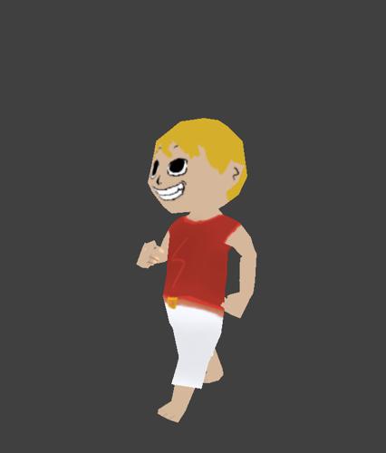 Unnamed low poly character