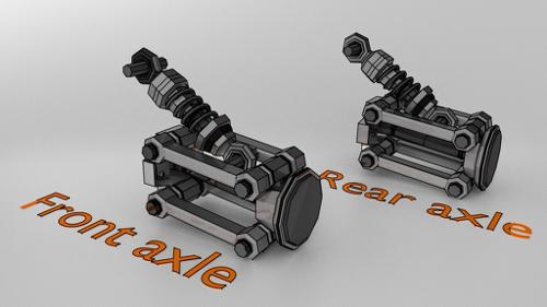 Low-Poly independent Suspension