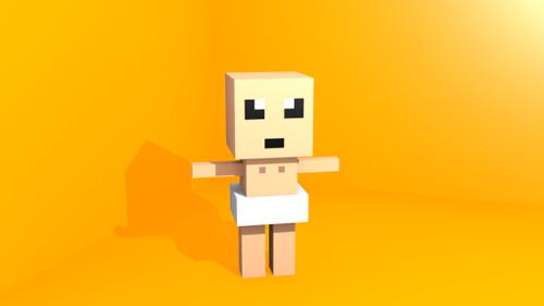 Minecraft Baby Model