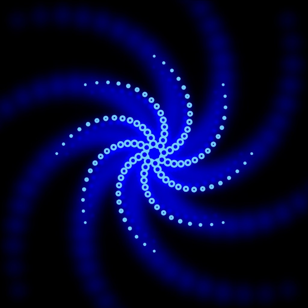 Abstract shapes and optical illusion