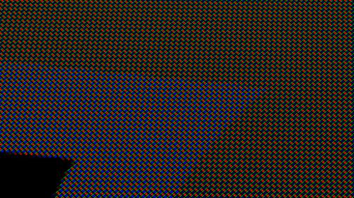 Display shader with pixels