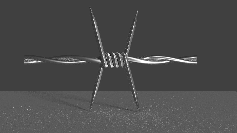 barbed wire