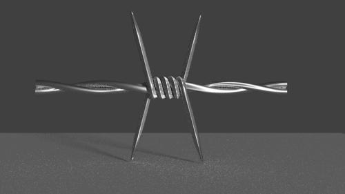 barbed wire