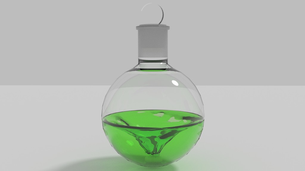 Stirring Round Bottom Flask