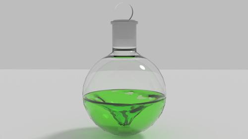 Stirring Round Bottom Flask