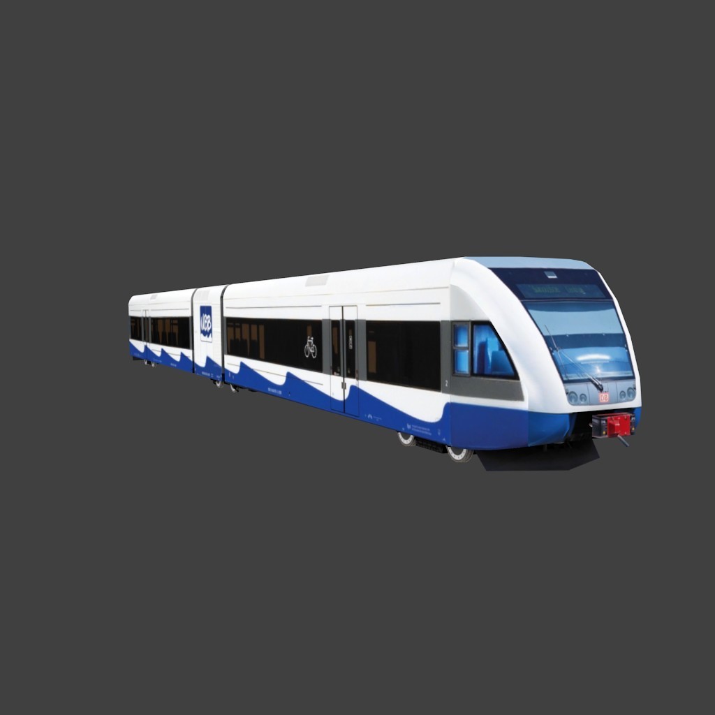 German Train BR646 of the UBB
