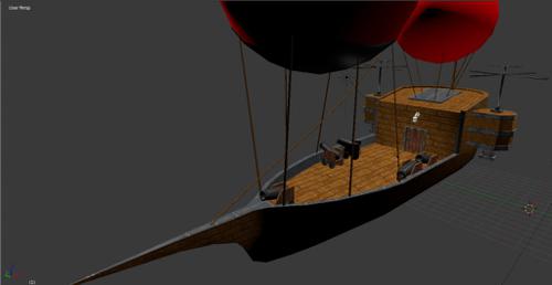 fantazy style ship