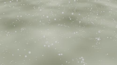 VFX slow falling snow