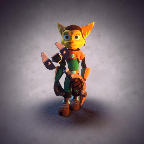 Low Poly Ratchet