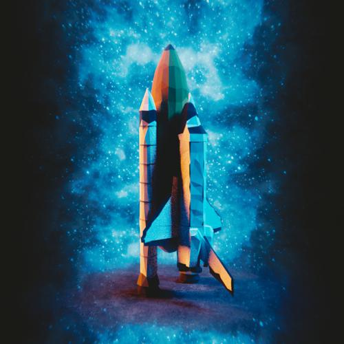 Low Poly Space Shuttle
