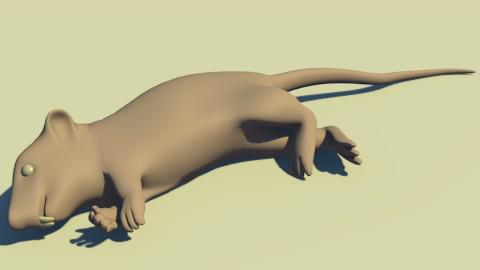 Dead rat
