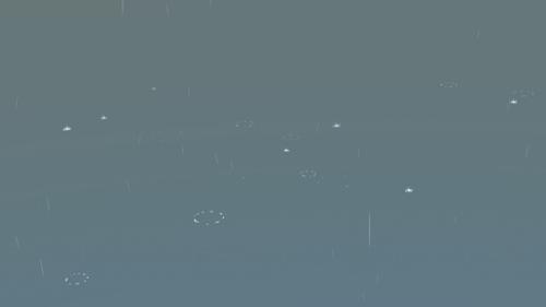Non-photorealistic rain