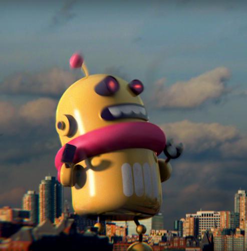 robot goes to  jersey city