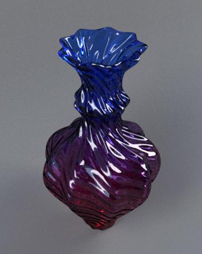 glass vase