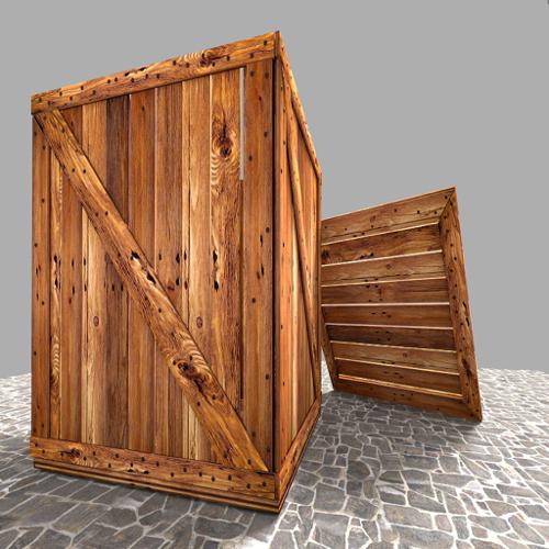 wooden box  ( caja de madera )
