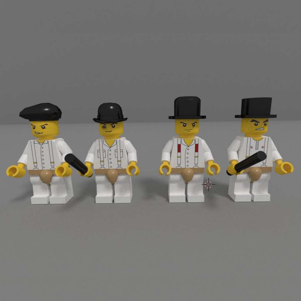 Clockwork Orange Lego style