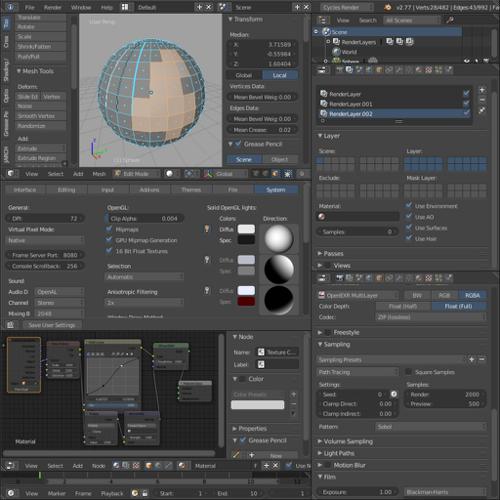'Maya Lover' Blender Theme