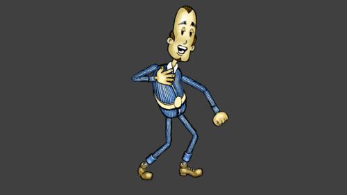 Baldie 2D Character COA Tools