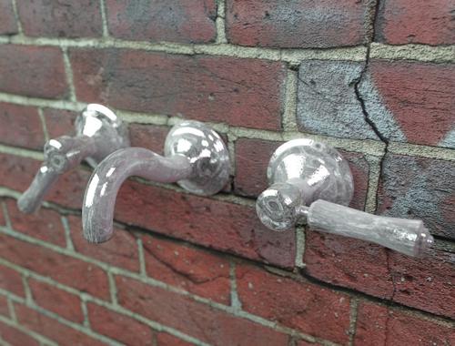 Dirty Water Faucet with Procedural Material