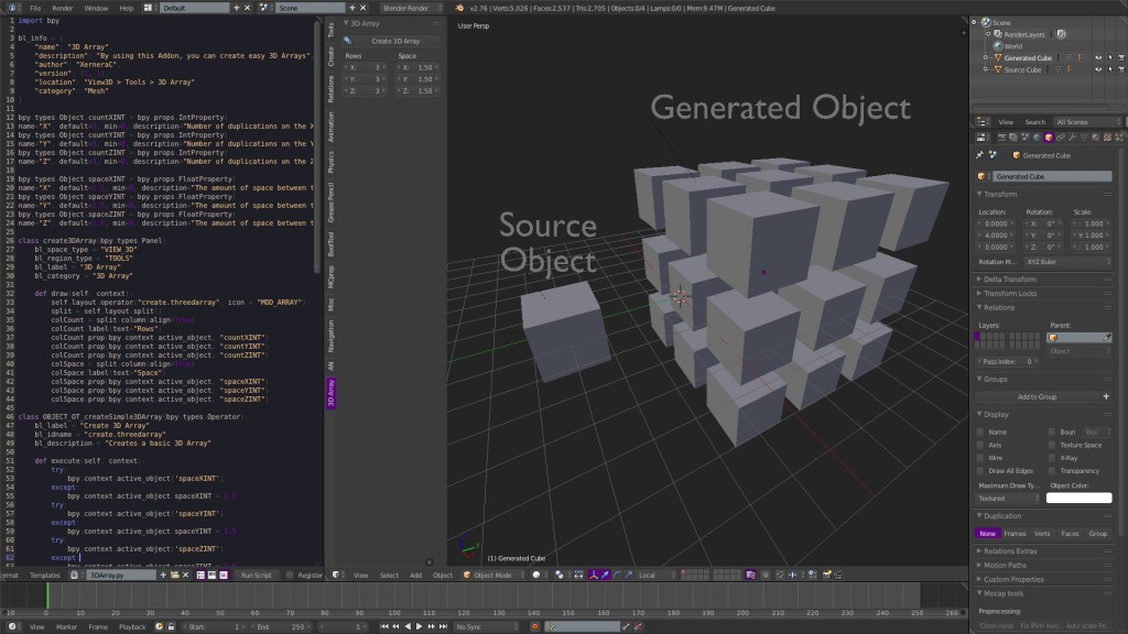 3D Array