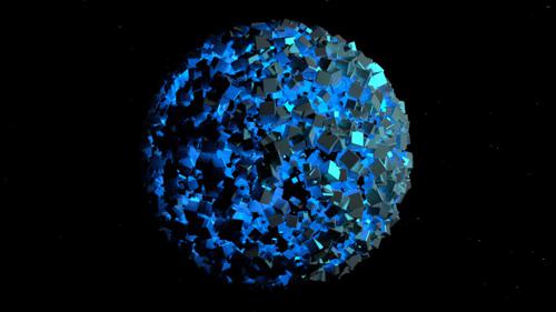 blue sphere