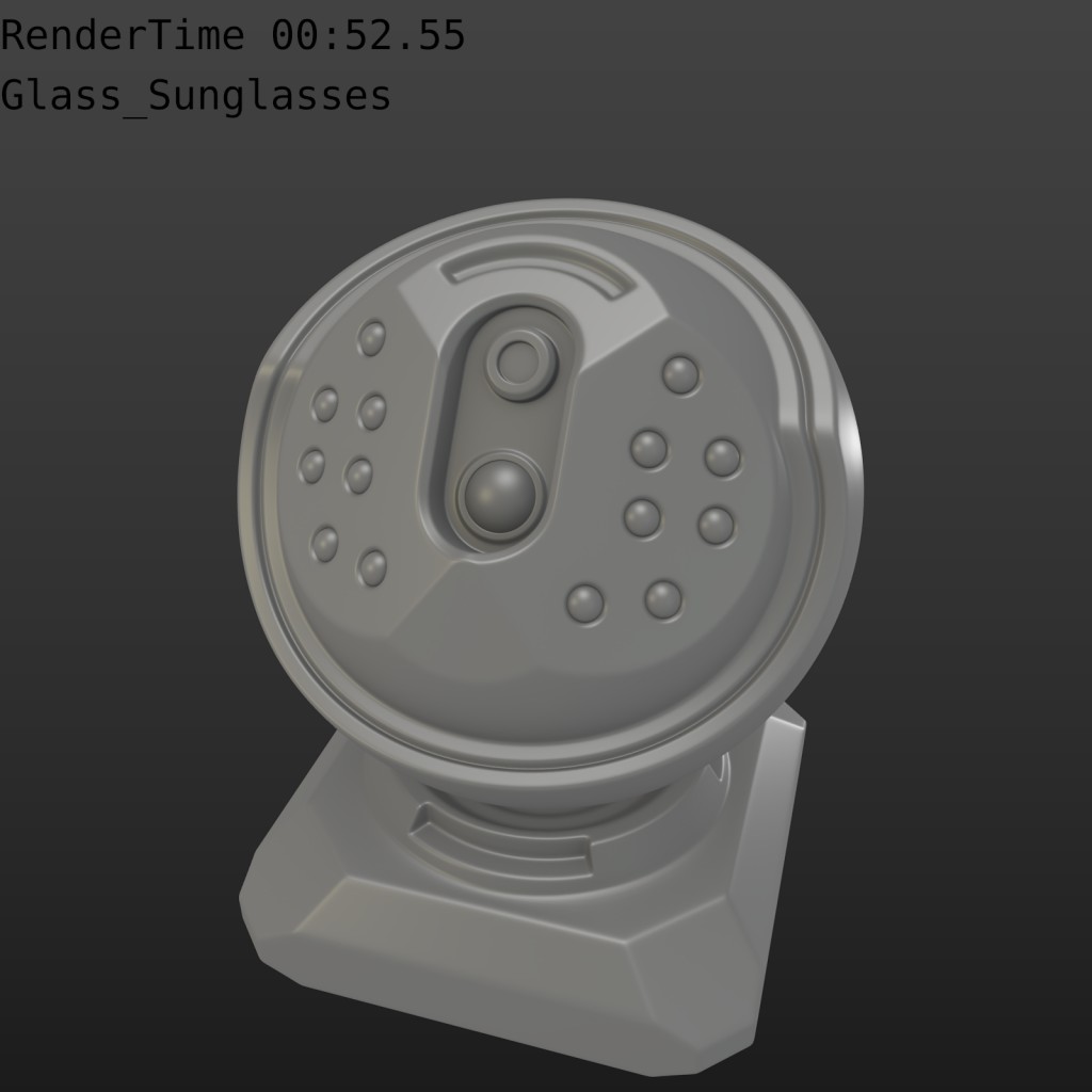 Levitating sphere for rendering
