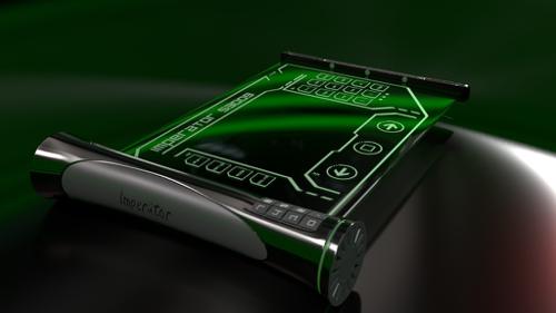Futuristic Tablet-PC (Calculator)