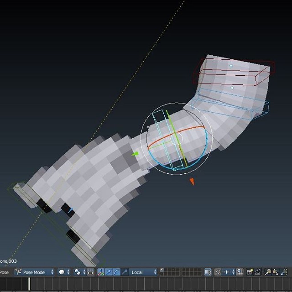 Minecraft Mermaid Tail rig