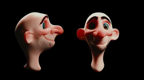 cartoon face