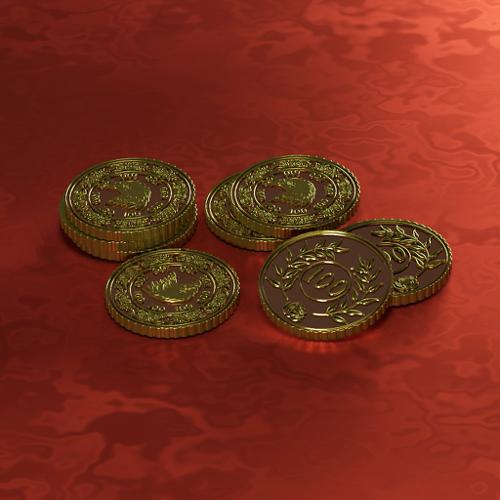 100 Golden Hern piece