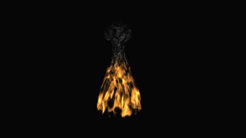 Fake fire