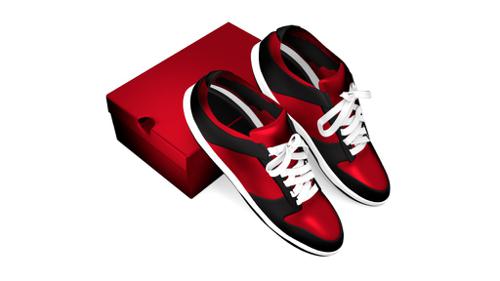 JiraphatH Digital Design Shoe Model